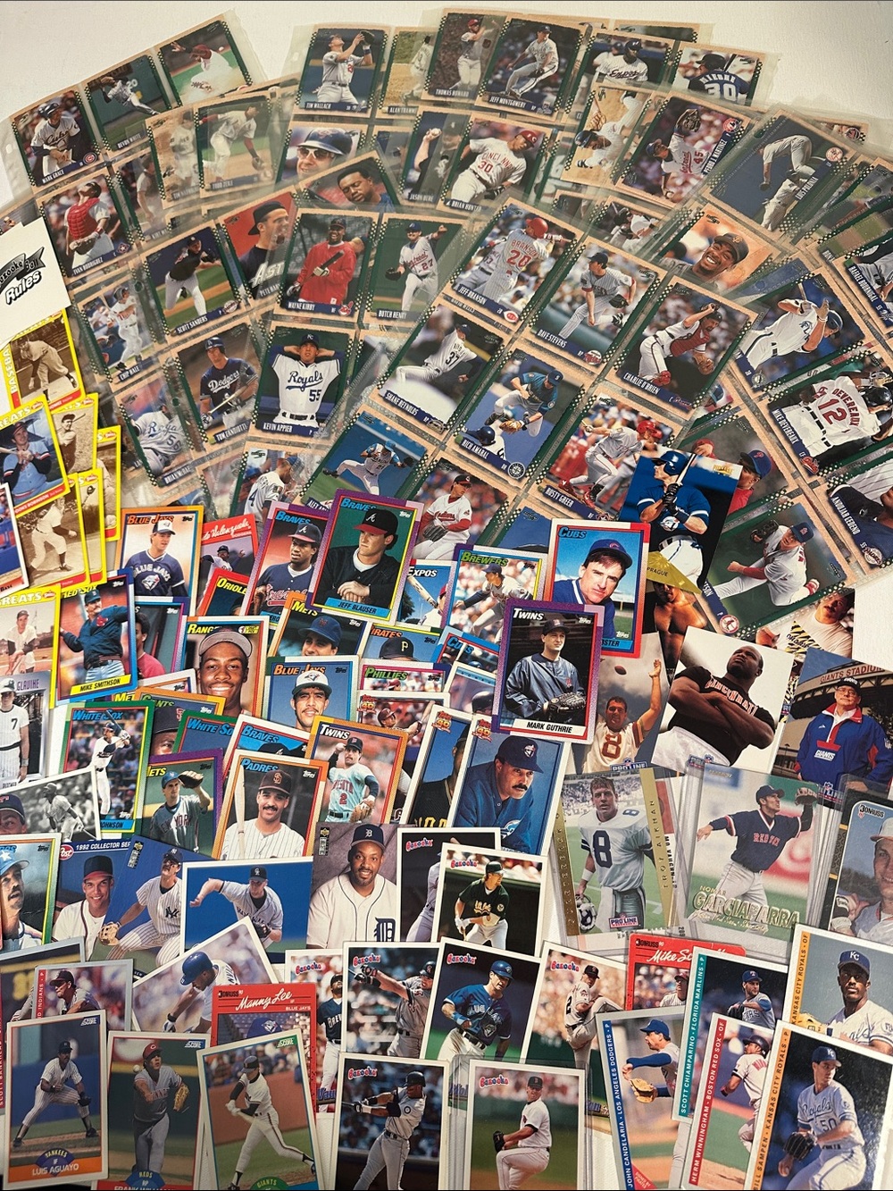 200+ MLB SCORE / TOPPS 1989 / 1995 / 1987 / 1996 / 1990 +